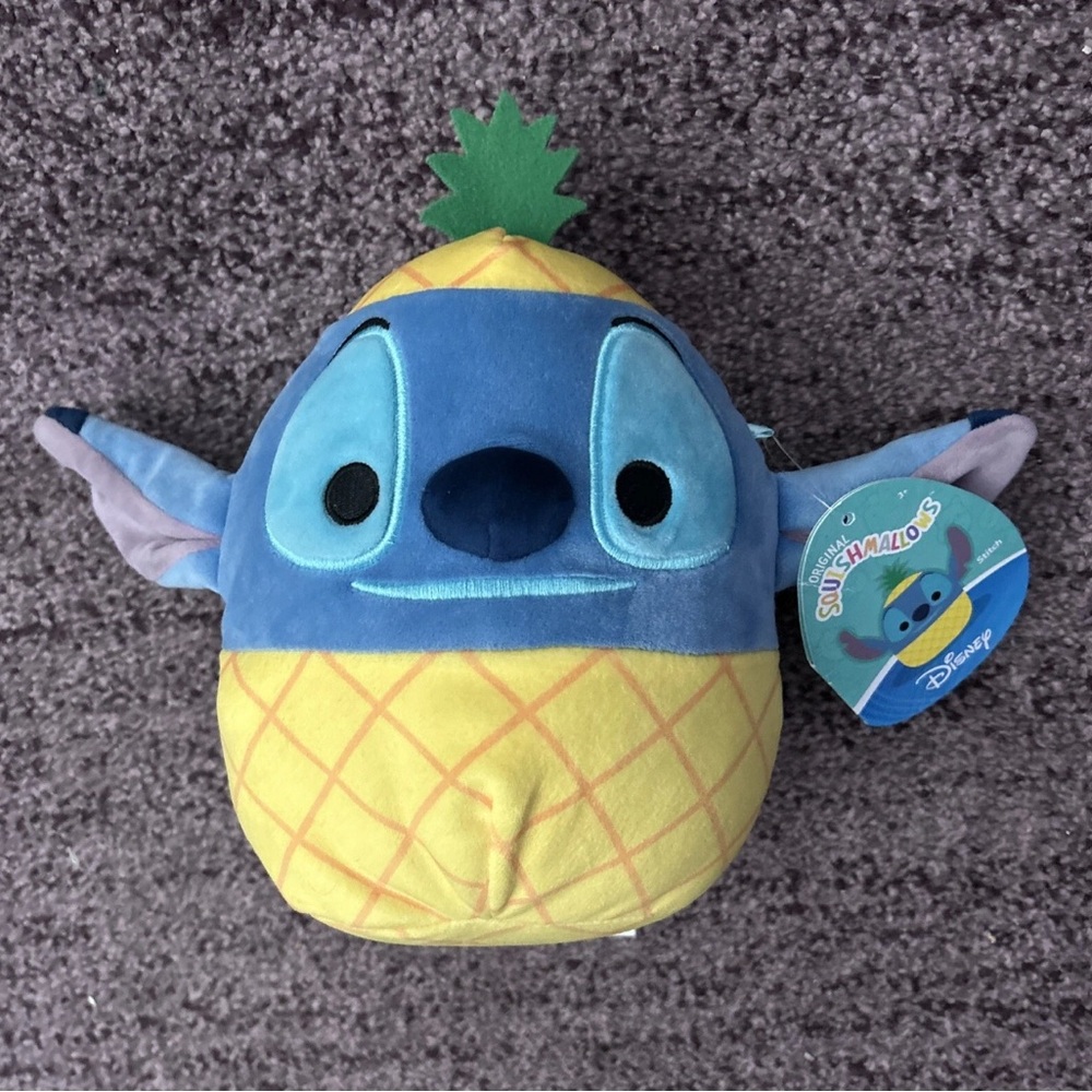 Disney Stitch Pineapple Squishmallow